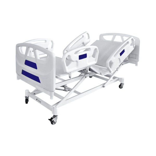 Cama Hospitalar Automatizada Com Elevação do Leito com Grade Luxo